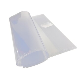Karton P+P - univerzální obal na sešit se samolepícím proužkem, čirý, PP, 217 × 380 mm - 10 ks