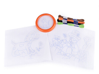 Dětské vyšívání - 1 ks - 2 viz foto Dětské vyšívání - 1 ks - 2 viz foto