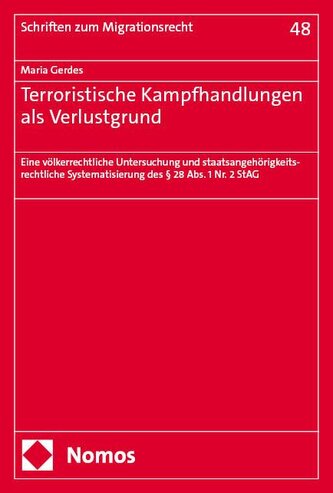 Terroristische Kampfhandlungen als Verlustgrund