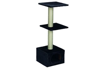 Karlie Škrabadlo pro kočky černé 35x35x103cm