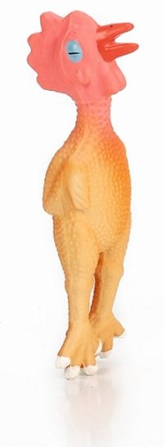 Beeztees Hračka pro psy latexové kuře pískací 15cm