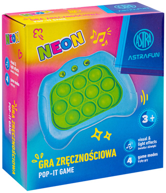 Zabawka sensoryczna Pop-It Astrafun Neon, Astra