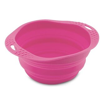 Miska pro psa, cestovní, BecoBowl Travel-pink M, EKO Miska pro psa, cestovní, BecoBowl Travel-pink M, EKO