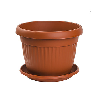 Gardino, Květináč MEDITERAN průměr 30 cm s podmiskou, terakota