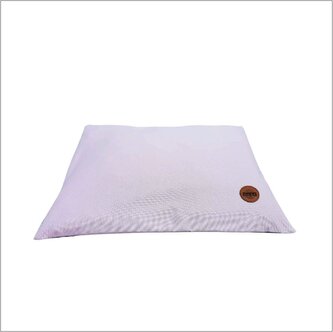 RED ANT Pelech pro psy Polštář hranatý Jemně Růžová L