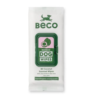 Beco Čistící ubrousky pro psy 80ks Beco Čistící ubrousky pro psy 80ks