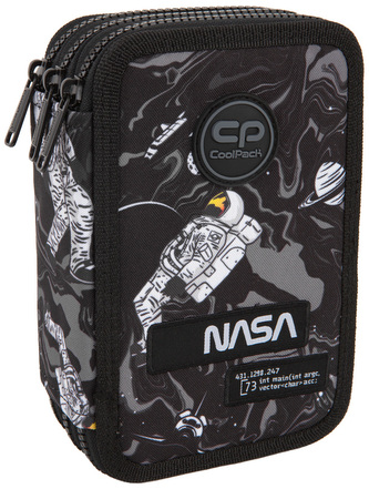 Piórnik potrójny z wyposażeniem Jumper 3 Astronaut CoolPack, Patio Piórnik potrójny z wyposażeniem Jumper 3 Astronaut CoolPack, Patio