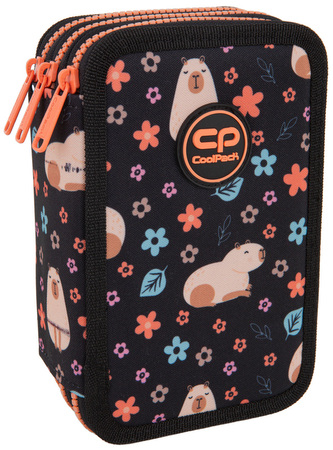 Piórnik potrójny z wyposażeniem Jumper 3 Capybara CoolPack, Patio