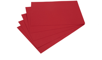 Kartony A4 170 g czerwone op. 20 ark., Kreska