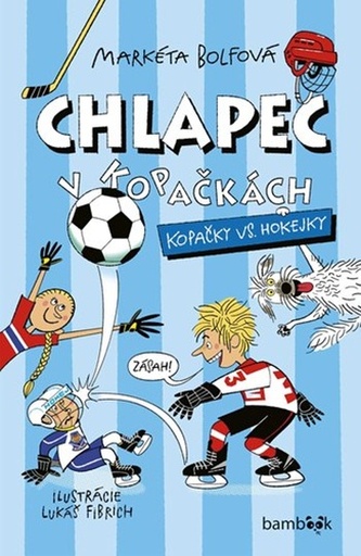 Chlapec v kopačkách Chlapec v kopačkách