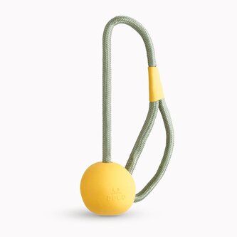 Beco Slinger Ball Hračka pro psy žlutá 46cm Beco Slinger Ball Hračka pro psy žlutá 46cm