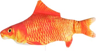 Flamingo Flounder Elektronická hračka pro kočky Ryba Oranžová 30cm Flamingo Flounder Elektronická hračka pro kočky Ryba Oranžová 30cm