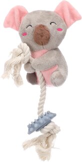 Flamingo Didi Hračka pro štěňata Koala s lanem 23cm