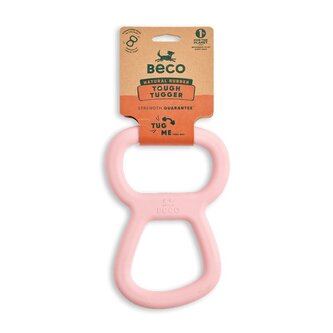 Beco Tough Tugger Hračka pro psy růžová 22cm Beco Tough Tugger Hračka pro psy růžová 22cm