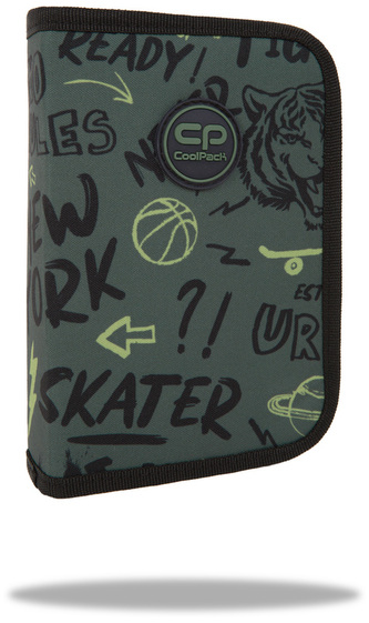 Piórnik jednoklapkowy bez wyposażenia Clipper Tiger CoolPack, Patio