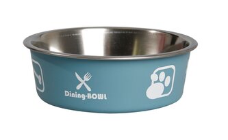 Karlie Miska nerezová s plastovým opláštěním modrá 14cm 450ml