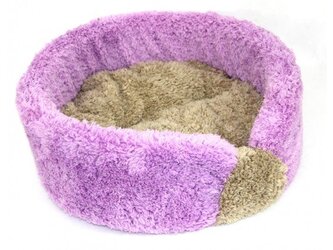 Marysa pelíšek fialová/béžová - DE LUXE