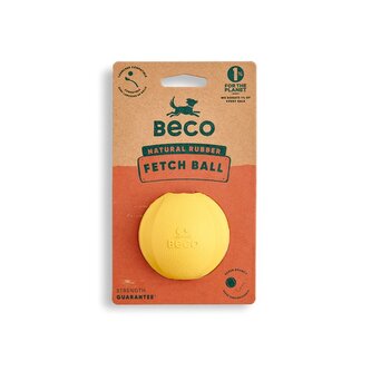 Beco Fetch Ball Hračka pro psy žlutá 6,5cm Beco Fetch Ball Hračka pro psy žlutá 6,5cm
