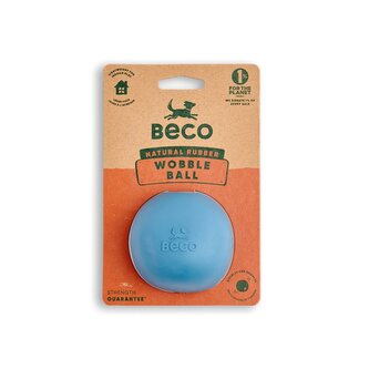 Beco Wobble Ball Hračka pro psy modrá 7,6cm Beco Wobble Ball Hračka pro psy modrá 7,6cm