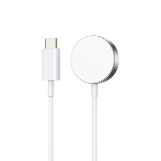 Indukční nabíječka BWOO WL-18 pro Apple Watch, USB C, 5W, barva bílá