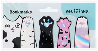 Zakładki magnetyczne do książek "Paws", 4szt., Meshu