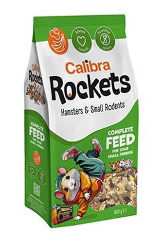 Calibra Rockets Mix Hamsters & Small rodents 900g Calibra Rockets Mix Hamsters & Small rodents 900g