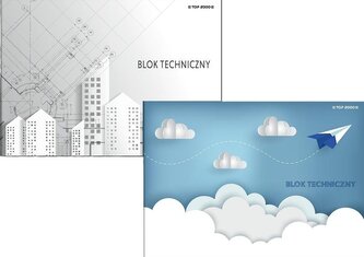 Technický blok bílý A4/10K Basic (10 ks)