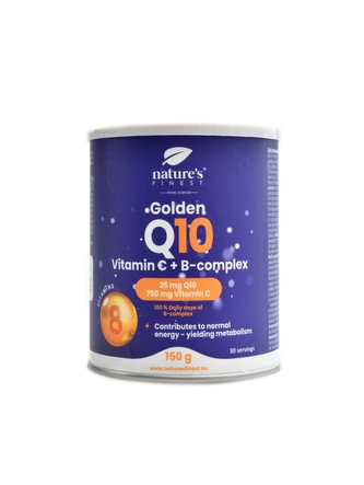 Natures Finest - Golden Q10 + Vitamin C + B-Complex 150g