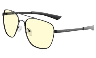 GUNNAR kancelářske/herní brýle  MUSTANG ONYX jantarová skla  BLF 65 GUNNAR focus