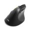 PORT CONNECT Ergo Shape, bezdrátová dobíjecí myš, USB-A/Bluetooth, 2.4GHz, levoruká, 2400DPI, černá