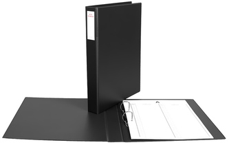 Akta osobowe w segreg. A4 2R 4 cm D25 czarne TD-13-01, Biurfol