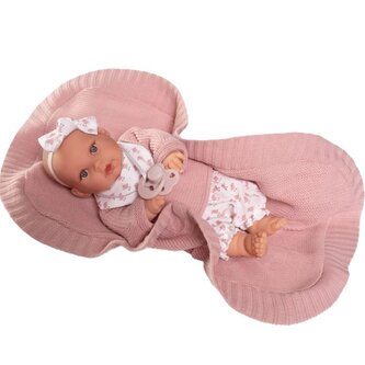 Lalka hiszpańska Kika z kocykiem 27cm