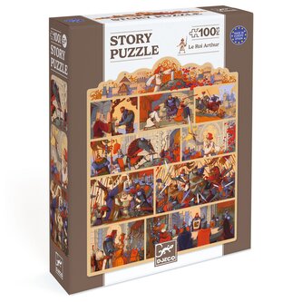 DJECO Story puzzle Král Artuš