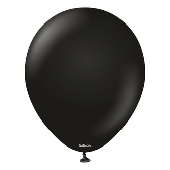 Balonky černé, Standard Black 30 cm/12", 100 ks Balonky černé, Standard Black 30 cm/12", 100 ks