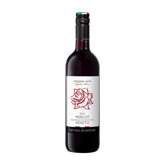 Víno červené Merlot DOC Venezia 0,75 l BIO   RAPUNZEL
