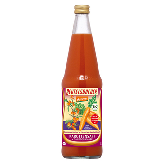 Šťáva mrkvovo-rakytníková 0,7 l BIO   BEUTELSBACHER