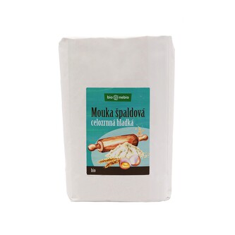 Mouka špaldová celozrnná hladká 1 kg BIO   BIO NEBIO