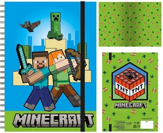 Zápisník Minecraft, A5