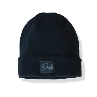 Žebrovaná čepice rolled up Color Black; Barva: černá; Velikost: 36 Žebrovaná čepice rolled up Color Black; Barva: černá; Velikost: 36