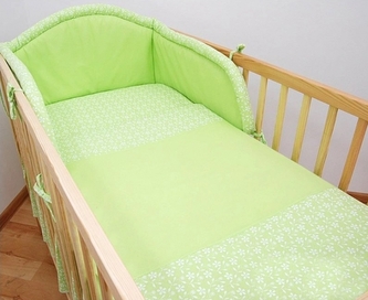 Baby Nellys 2-dílná sada povlečení do postýlky, neutrální barvy,135x100 cm; 135x100