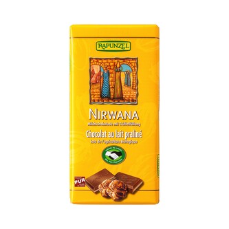 Čokoláda mléčná Nirwana 100 g BIO   RAPUNZEL