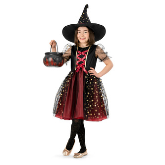 Kostým čarodějnice Glory, velikost 140