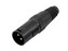 XLR-male 110 ohm black 3 pin