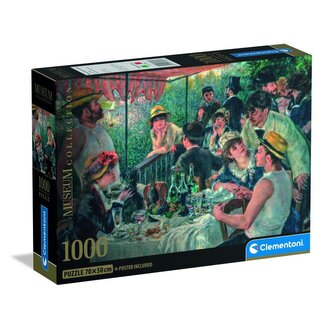 Puzzle 1000 elementów. Compact Museum Renoir, Luncheon of the Boating Party