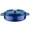 Kastrol Ø 28 cm, 3,5 l, litinový, modrý LAVA METAL LVYST28K2BLU
