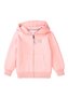 Mikina dívčí s kapucí, Minoti, 8GZTHRU 3, růžová - 134/140