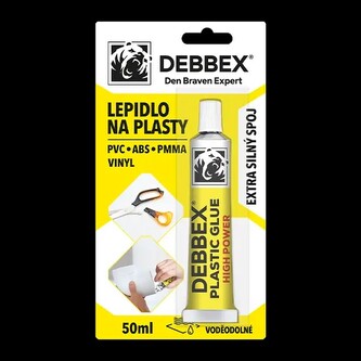 Lepidlo na plasty 50 ml DEBBEX