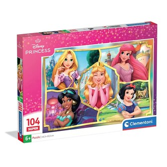 Puzzle super 104 elementów. Princess