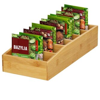 Stojan na koření 35x15 cm SPRINGOS KI0153 bambus