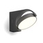 Mimosa venkovní nástěnné LED svítidlo 1x7W 630lm 2700K IP44 nestmívatelné, antracitové